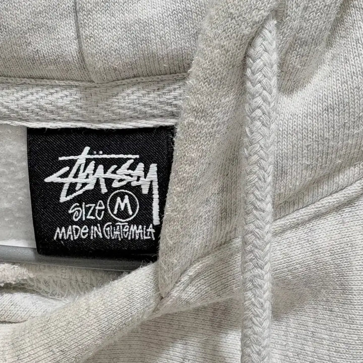 [BUNJANG] Stussy PARIS Hoodie Gray (M) / 스투시 PARIS 후드티 GRAY