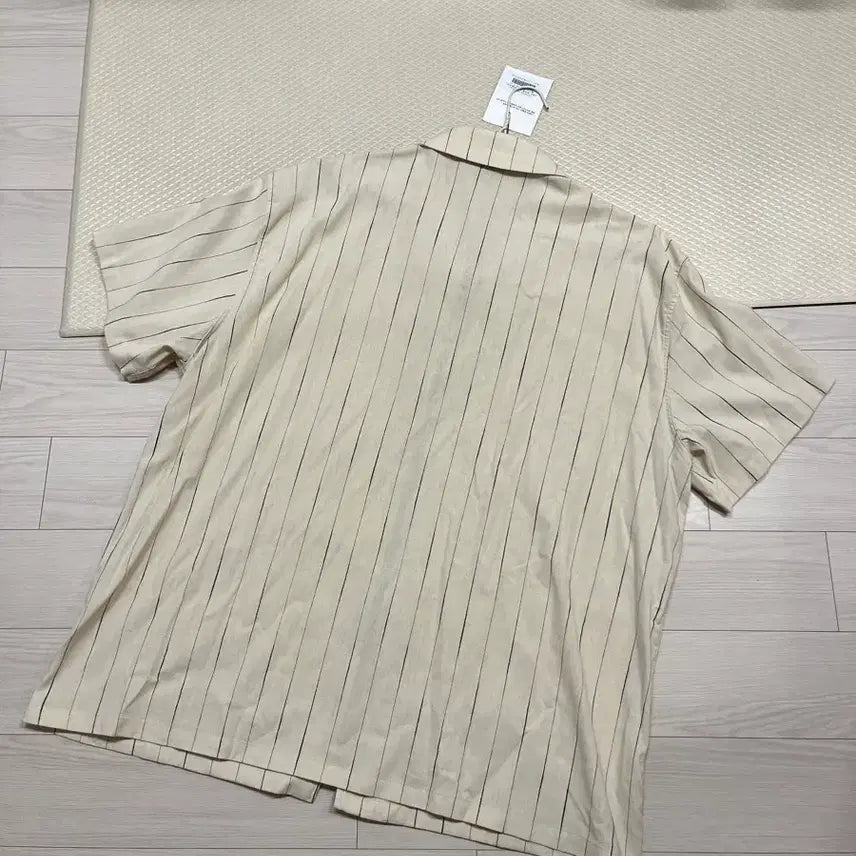 [BUNJANG] Bymono Zip-up Short Sleeve Shirt (3XL) / (땡처리)바이모노 집업 반팔셔츠(3XL)