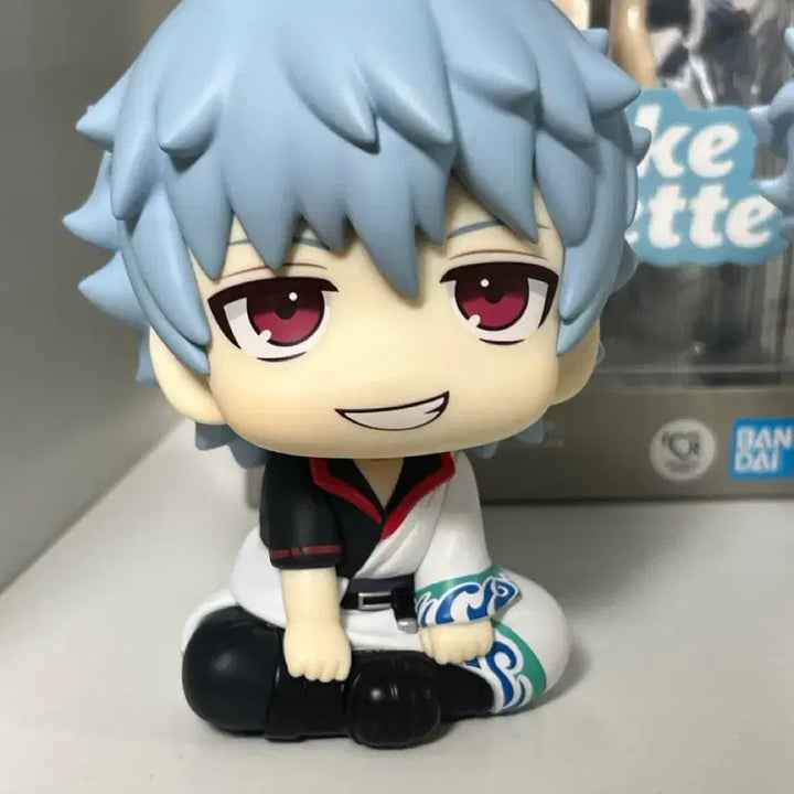 [BUNJANG] Gintama Sakata Gintoki Look Up Tekupiku Figure Bundle Set / 은혼 사카타 긴토키 룩업 특전 포함 테쿠피쿠 피규어