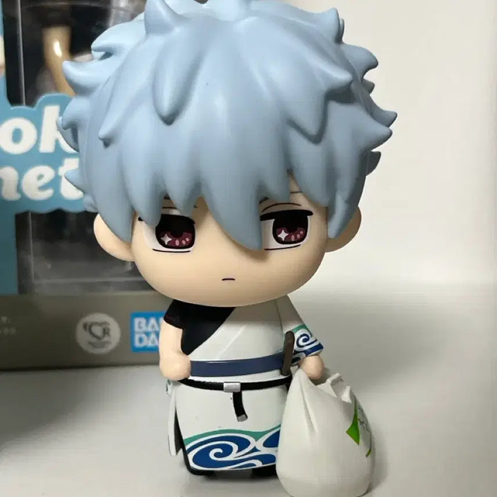 [BUNJANG] Gintama Sakata Gintoki Look Up Tekupiku Figure Bundle Set / 은혼 사카타 긴토키 룩업 특전 포함 테쿠피쿠 피규어
