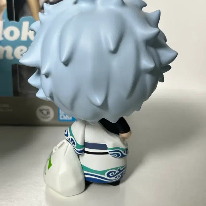[BUNJANG] Gintama Sakata Gintoki Look Up Tekupiku Figure Bundle Set / 은혼 사카타 긴토키 룩업 특전 포함 테쿠피쿠 피규어