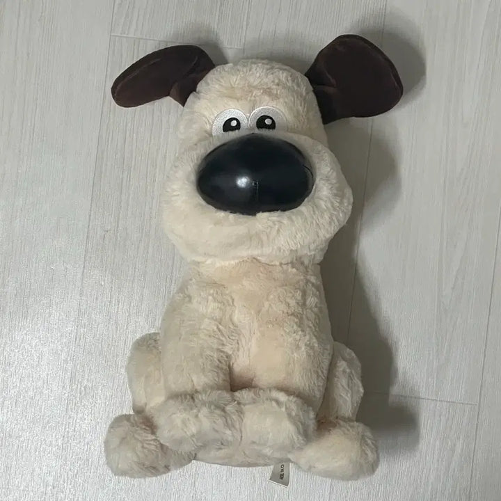 [BUNJANG] Wallace &amp; Gromit Heart Sitting Plush 30cm Set / (세트) 월레스와그로밋 하트 키링 싯팅 30cm 인형