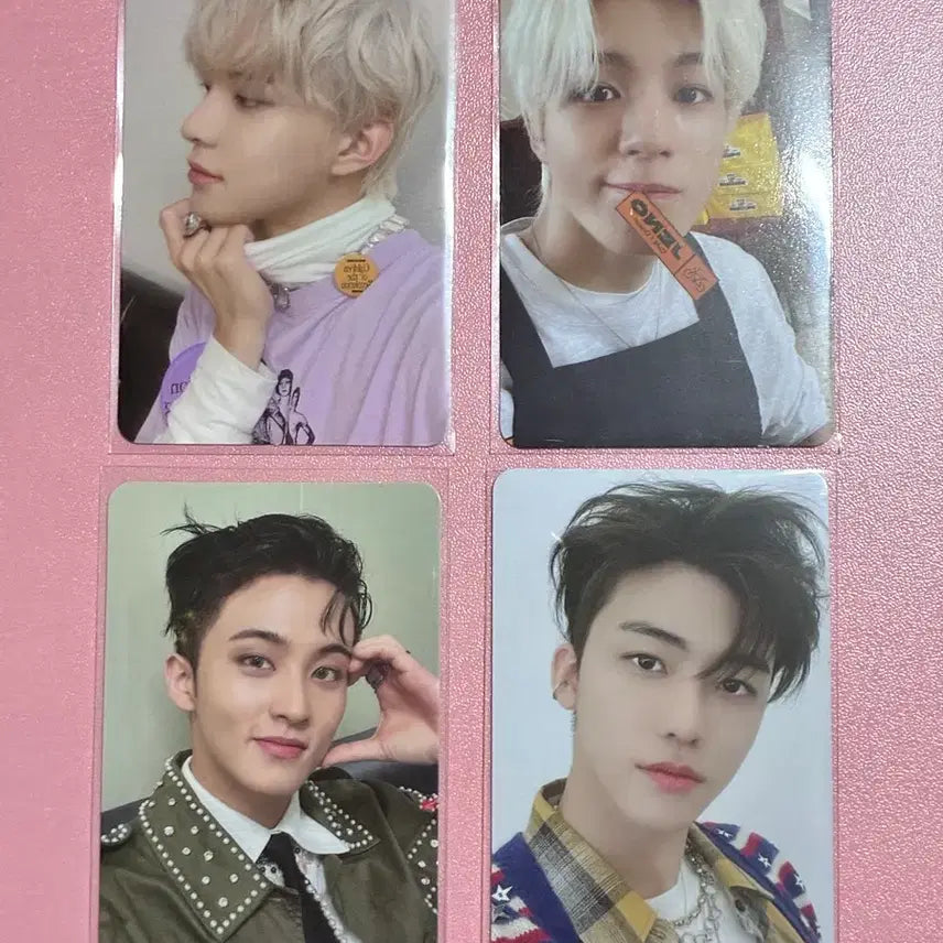 [BUNJANG] NCT 127/Dream Group Photocard Bundle Set / [공식/4종일괄]NCT포카 127포토카드 / 제노 재민 마크 정우