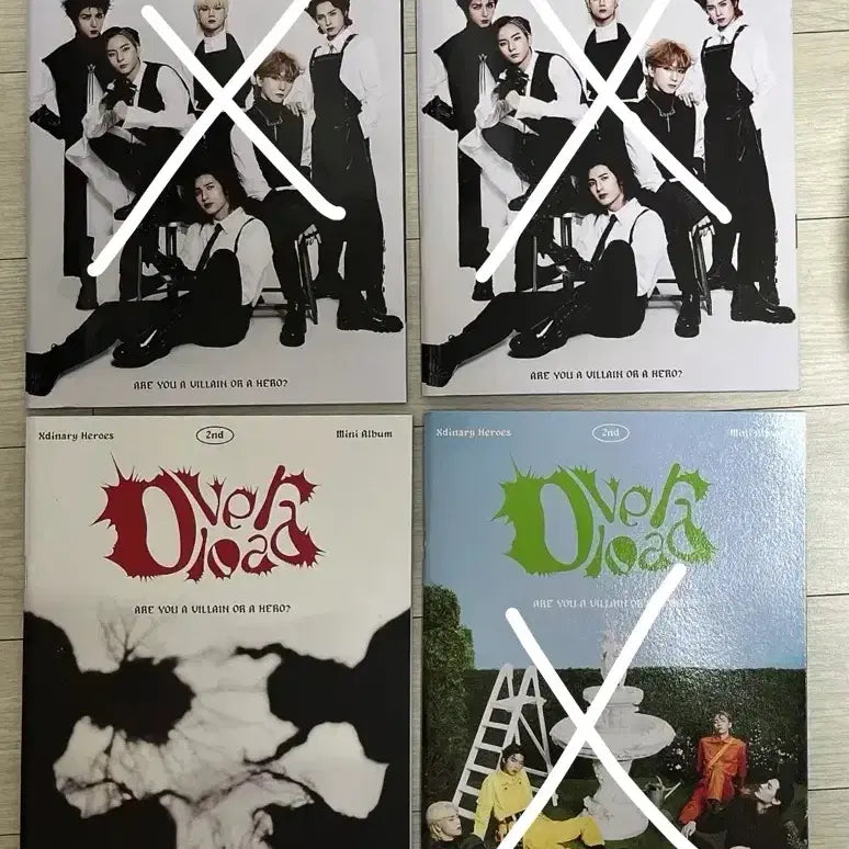 [BUNJANG] Xdinary Heroes Overload Unsealed Album / 엑디즈 오버로드 개봉 앨범 overload