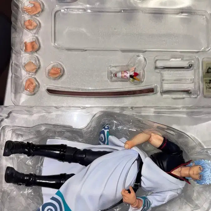 [BUNJANG] Gintama Gintoki Variable Figure (Opened) / 은혼 긴토키 베리어블 피규어 판매