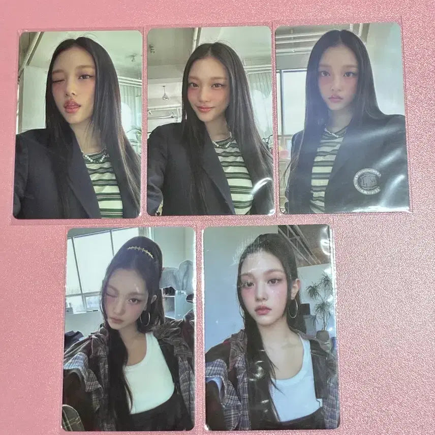 [BUNJANG] NewJeans Haerin How Sweet Photocard Bundle Set / [공식/S급] 뉴진스 해린 포카 5종 일괄 How Sweet 포토카드
