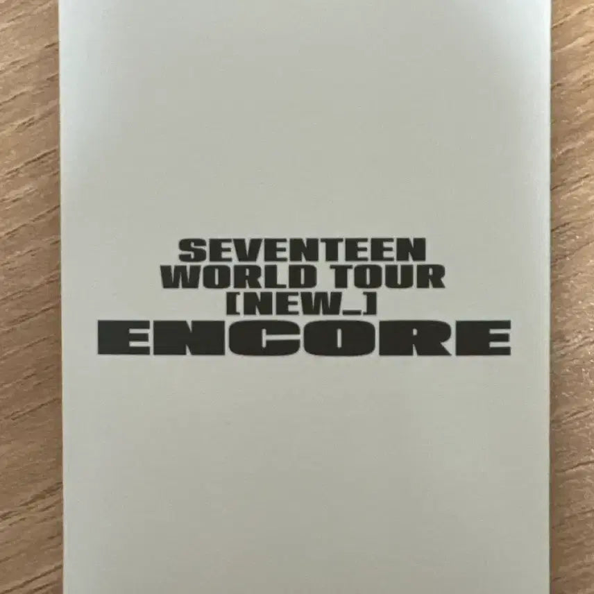 [BUNJANG] Seventeen New Encore Concert Goods / 세븐틴 뉴 앙콘 캐럿존 NEW_ encore concert