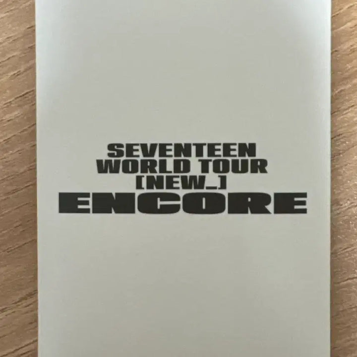 [BUNJANG] Seventeen New Encore Concert Goods / 세븐틴 뉴 앙콘 캐럿존 NEW_ encore concert