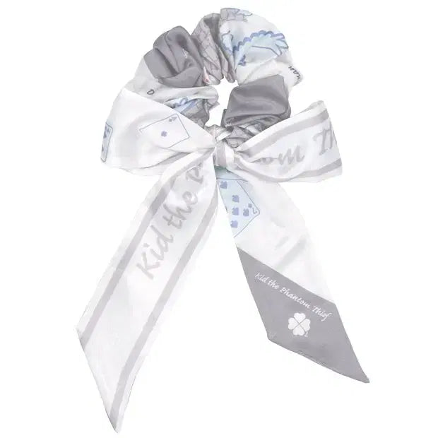 [BUNJANG] Detective Conan x USJ Kaito Kid Ribbon Hair Scrunchie / 명탐정코난 x USJ 괴도 키드 리본 헤어슈슈 곱창밴드
