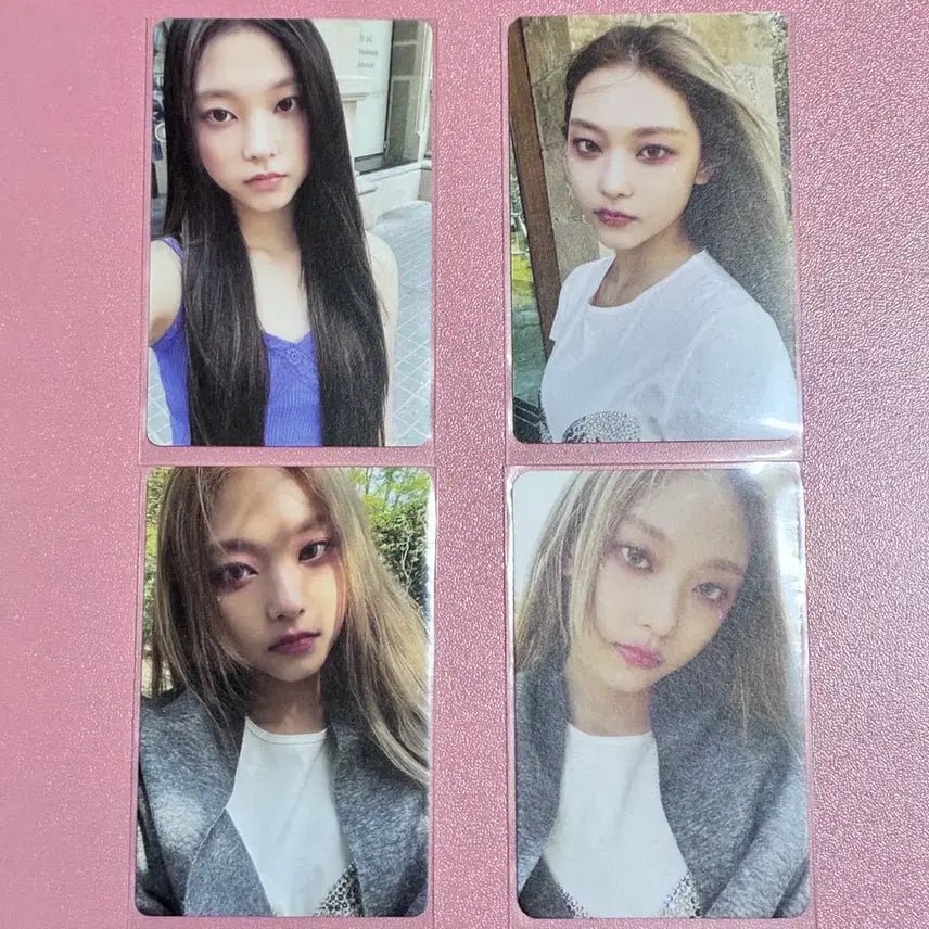[BUNJANG] NewJeans Haerin Bluebook Bundle Set Photocard / [공식/S급] 뉴진스 해린 포카 8종일괄 / 블루북 해린 포토카드