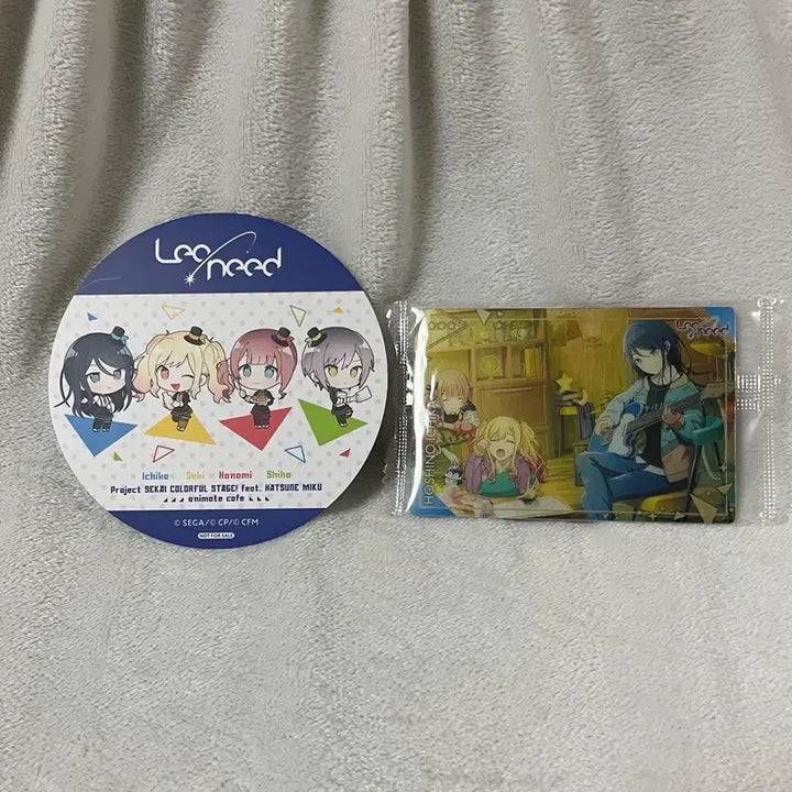 [BUNJANG] Leo/need x Project Sekai Animate Cafe Collaboration Coaster Set / 일괄) 프세카 프로세카 레오니드 코스터 웨하스
