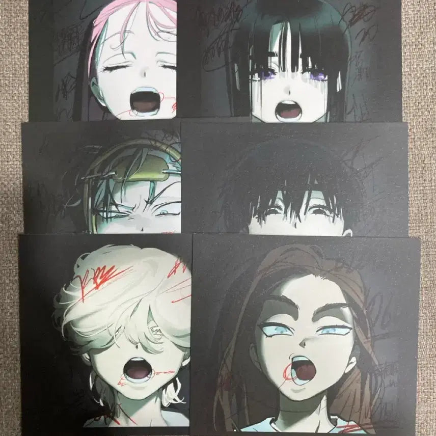 [BUNJANG] Alien Stage Album Bundle Set Postcard / [일괄] 에일리언 스테이지 에이스테 앨범 사진 엽서