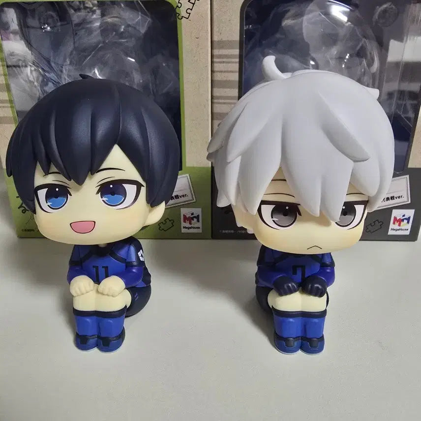 [BUNJANG] Blue Lock Isagi &amp; Nagi Look-Up Set (Japan National Team Arc) + Flat Collection / 블루록 이사기 &amp; 나기 룩업 세트 (일본대표전) + 플랫컬렉션