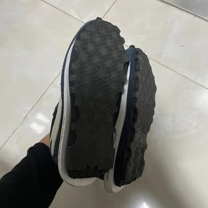 [BUNJANG] Nike Sacai Fragment LDWaffle Navy Sneakers / 나이키 사카이 프라그먼트 LD와플 네이비 245