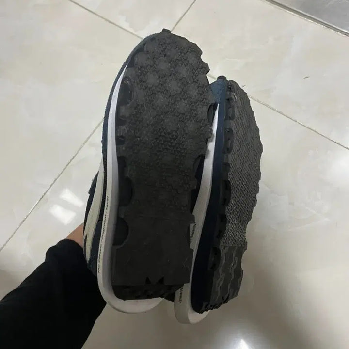 [BUNJANG] Nike Sacai Fragment LDWaffle Navy Sneakers / 나이키 사카이 프라그먼트 LD와플 네이비 245