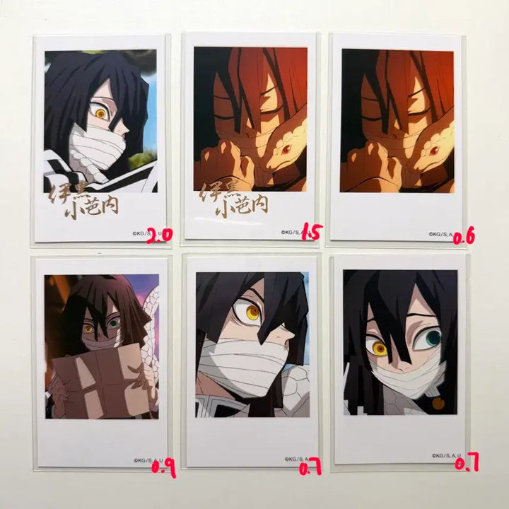 [BUNJANG] Demon Slayer Obanai Iguro Cheki-style Bromide Photocard / 귀멸의 칼날 체키풍 브로마이드 이구로 오바나이 포카