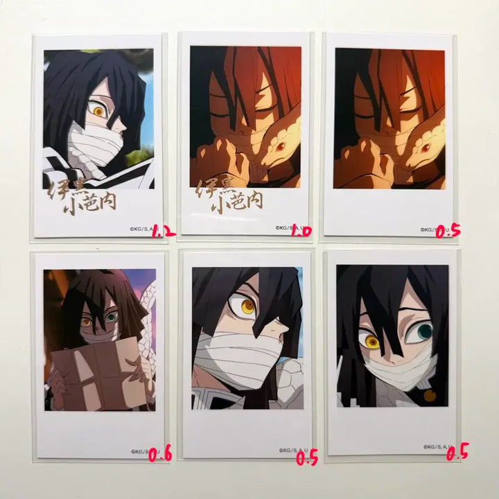 [BUNJANG] Demon Slayer Obanai Iguro Cheki-style Bromide Photocard / 귀멸의 칼날 체키풍 브로마이드 이구로 오바나이 포카