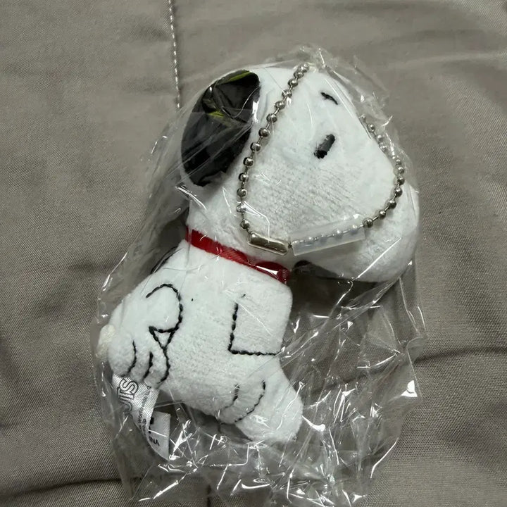 [BUNJANG] Peanuts Snoopy Side Profile Ball Chain Plushie / [미개봉] 피너츠 스누피 볼체인 인형 가챠 (옆모습 스누피)