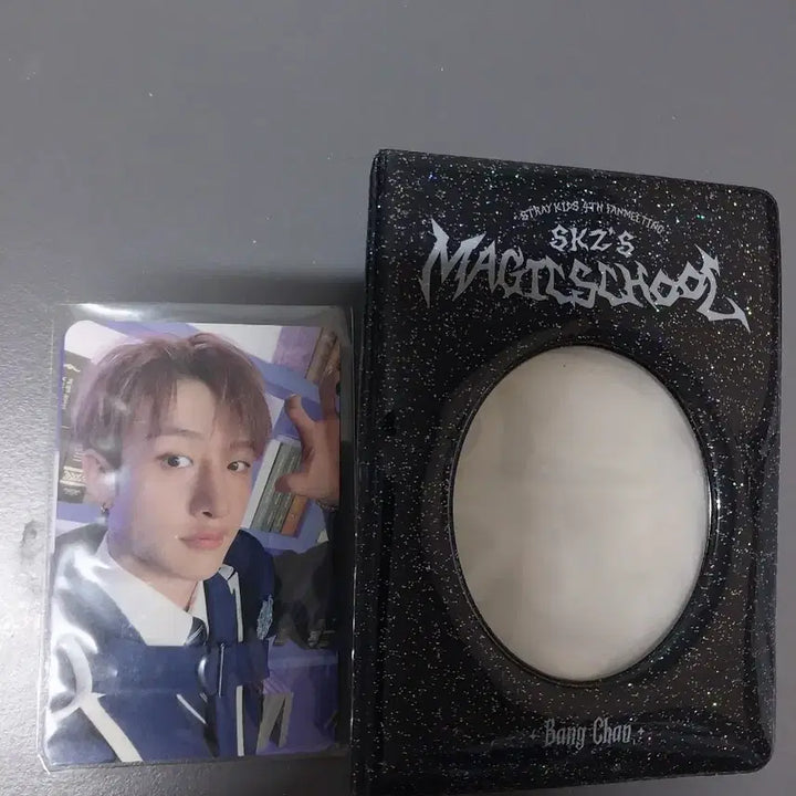 [BUNJANG] Stray Kids Bang Chan Photocard Binder / 스트레이키즈 스키즈 부산 매직스쿨 팝업 방찬 포카 바인더