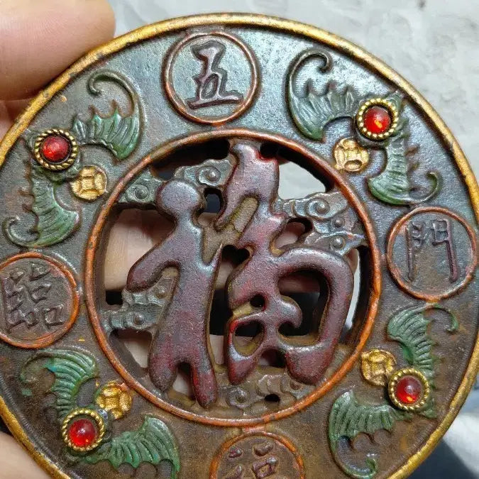 [BUNJANG] Natural Stone Fortune Talisman / 천연원석 고옥 복 영지패