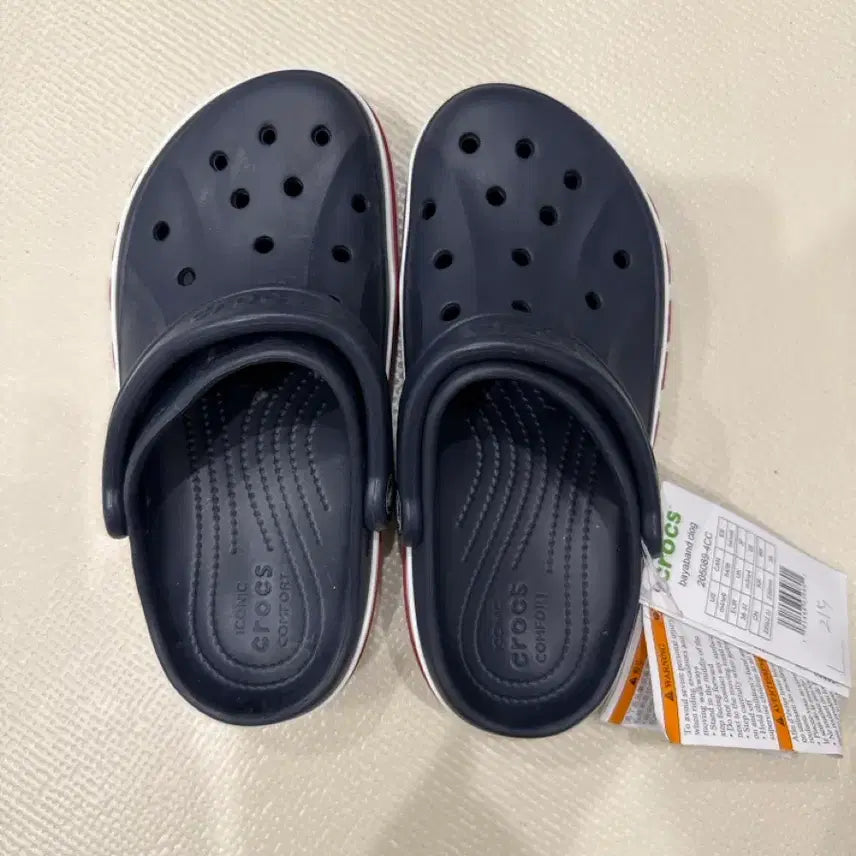 [BUNJANG] Crocs Baya Band Navy 215 New / 크록스 바야밴드 네이비 215 새상품