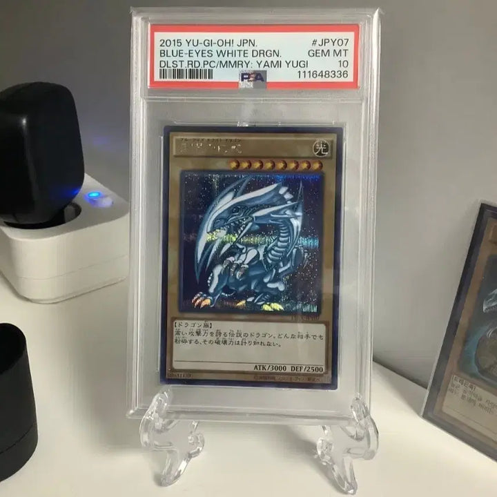 [BUNJANG] Blue-Eyes White Dragon 2015 Japanese Secret Rare PSA 10 / 푸른눈의백룡2015 일어판PSA10시크릿레어 팝니다.