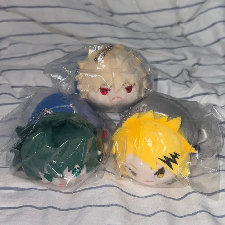 [BUNJANG] My Hero Academia Mochi Mascot Izuku &amp; Denki Bundle Set / 나히아 모찌마스 미도리야 카미나리 일괄 판매