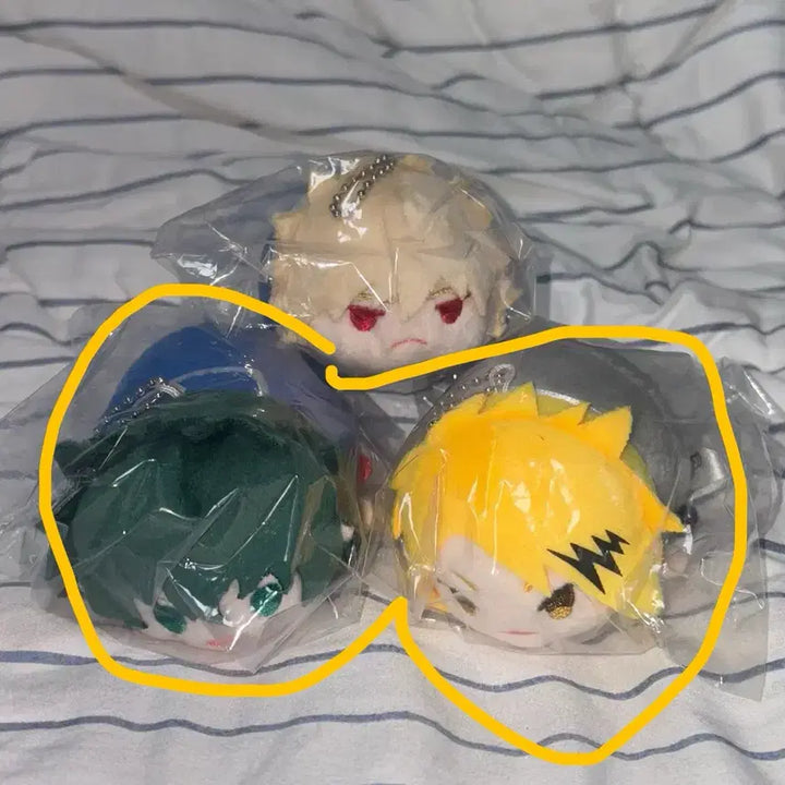 [BUNJANG] My Hero Academia Mochi Mascot Izuku &amp; Denki Bundle Set / 나히아 모찌마스 미도리야 카미나리 일괄 판매