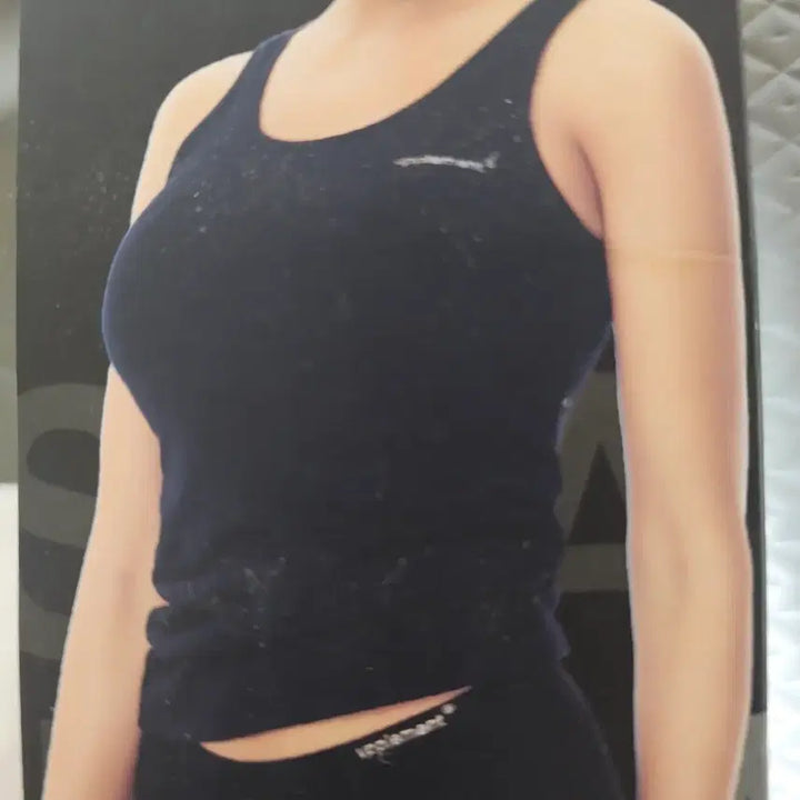 [BUNJANG] B-PLMENT Cotton Stretch Sleeveless Top (3-Pack) / 브플먼트 코튼 스트레치 민소매탑 M (3매). 브플먼트 여성 탑