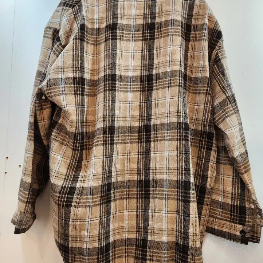 [BUNJANG] Checked Button-Down Shirt / 체크남방셔츠 (새상품)