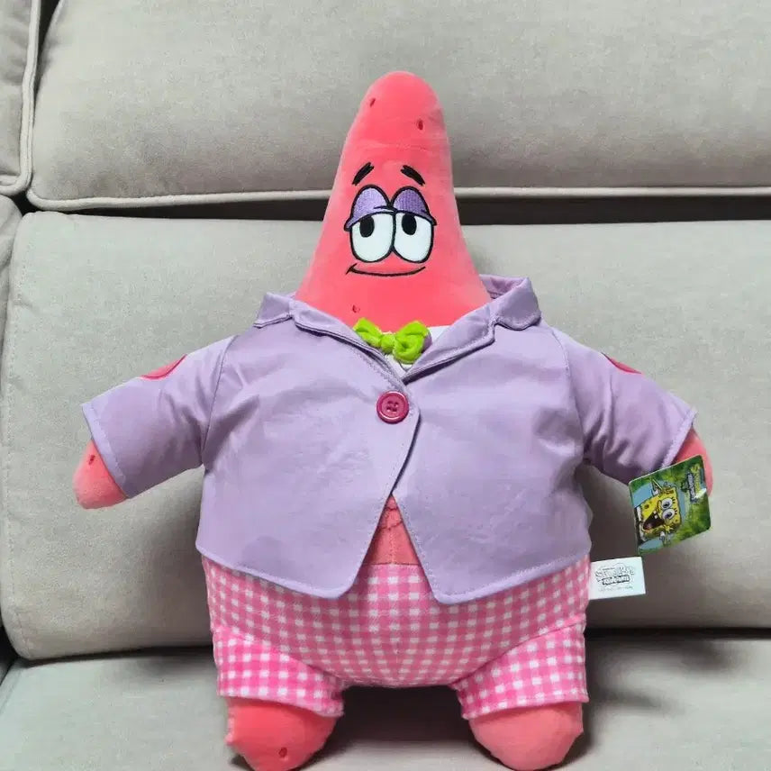 [BUNJANG] SpongeBob SquarePants Patrick Star Plush Toy / 스펀지밥 파자마 뚱이인형 판매합니다