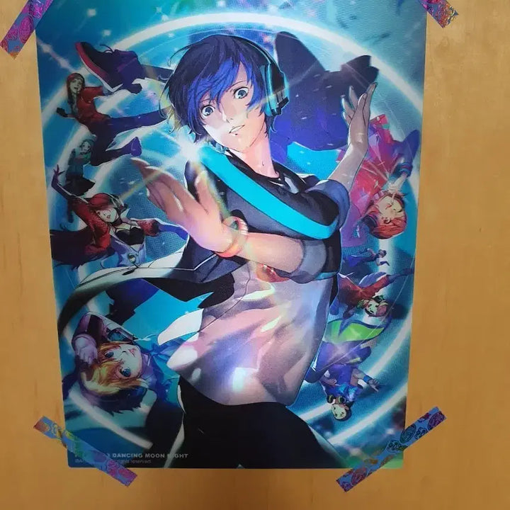 [BUNJANG] Persona Dancing Moonlight Starlight Limited Edition Lenticular Poster / 페르소나 댄싱 문라이트 스타라이트 한정판 렌티큘러 포스터 판매합니다