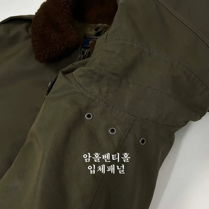 [BUNJANG] Polo Ralph Lauren B-15 Lambskin Shearling Waxed Down Flight Bomber Jacket / 폴로 랄프로렌 b-15 램스킨 시어링 왁스드 다운 플라이트 봄버자켓