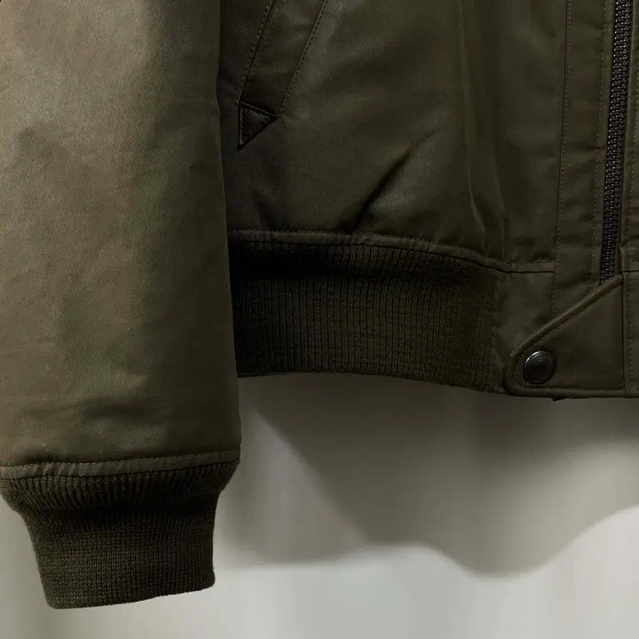 [BUNJANG] Polo Ralph Lauren B-15 Lambskin Shearling Waxed Down Flight Bomber Jacket / 폴로 랄프로렌 b-15 램스킨 시어링 왁스드 다운 플라이트 봄버자켓