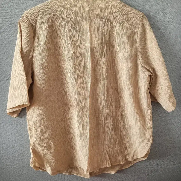 [BUNJANG] Secret Label Pocket Blouse Beige M / 시크릿라벨 포켓 블라우스 베이지m