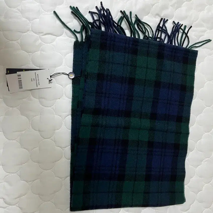 [BUNJANG] Polo Ralph Lauren Checkered Scarf / 폴로 랄프로렌 목도리