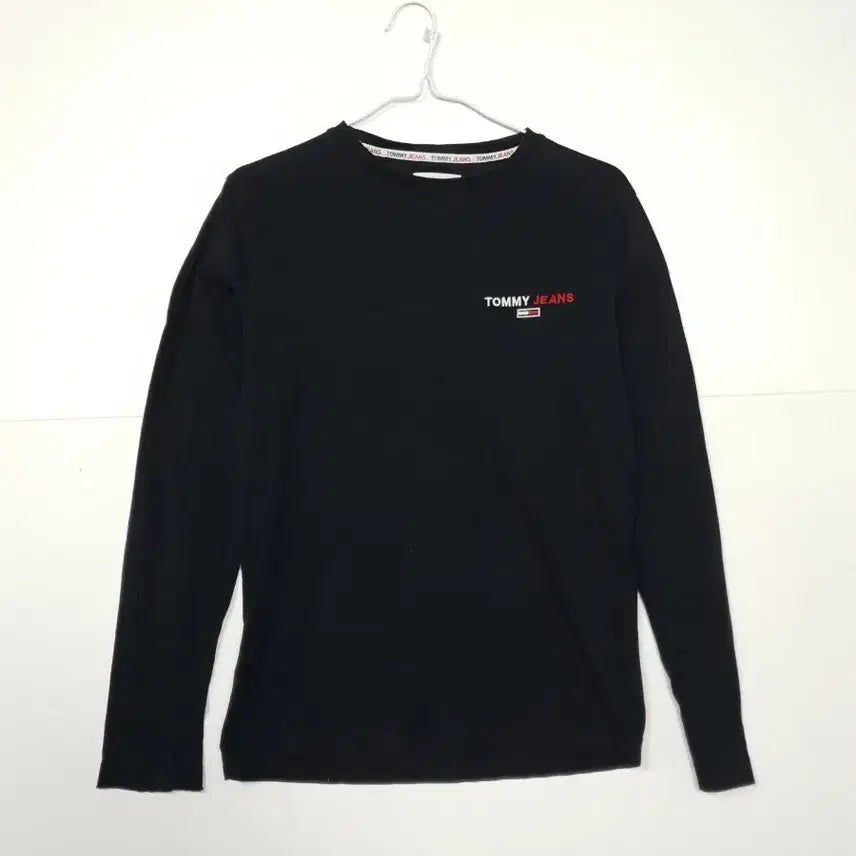 [BUNJANG] Tommy Hilfiger Black Long Sleeve T-Shirt / 타미진스 블랙 긴팔 티셔츠ㅡ0135