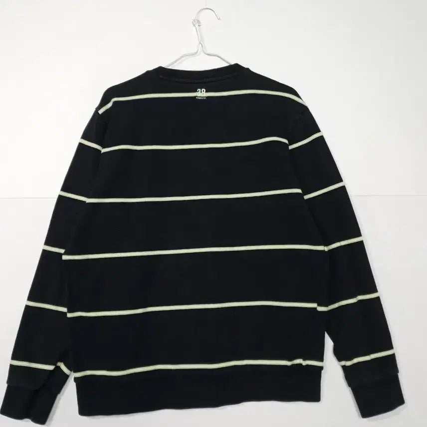 [SOLD OUT] 캉골 스트라이프 맨투맨 블랙ㅡ0134