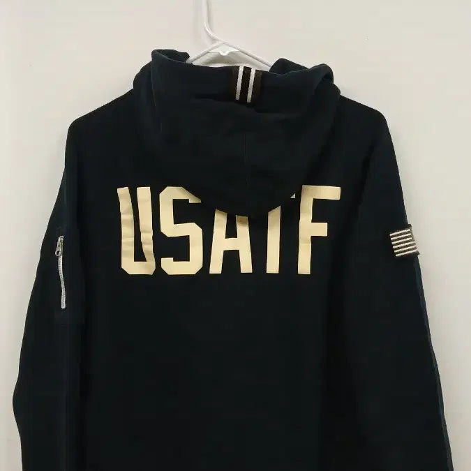 [BUNJANG] 나이키 USATF 트랙 후드집업 블랙 / 나이키 USATF 트랙 후드집업 블랙