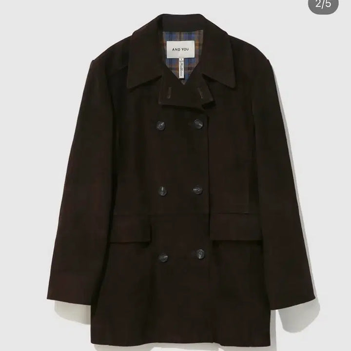 [BUNJANG] and you Mauer Double Suede Jacket (Brown) / 앤유(and you) 마우어 더블 스웨이드 자켓 (브라운)