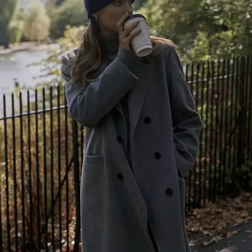 [BUNJANG] ROMAN Cashmere Coat / 샵엠 ROMAN 캐시미어 코트