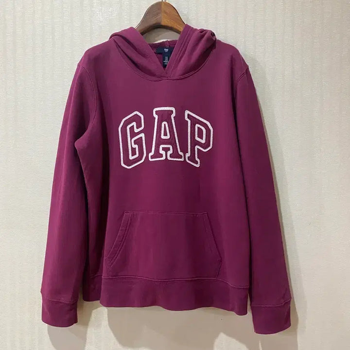 [BUNJANG] Gap Fleece Hoodie (Purple) - Women&