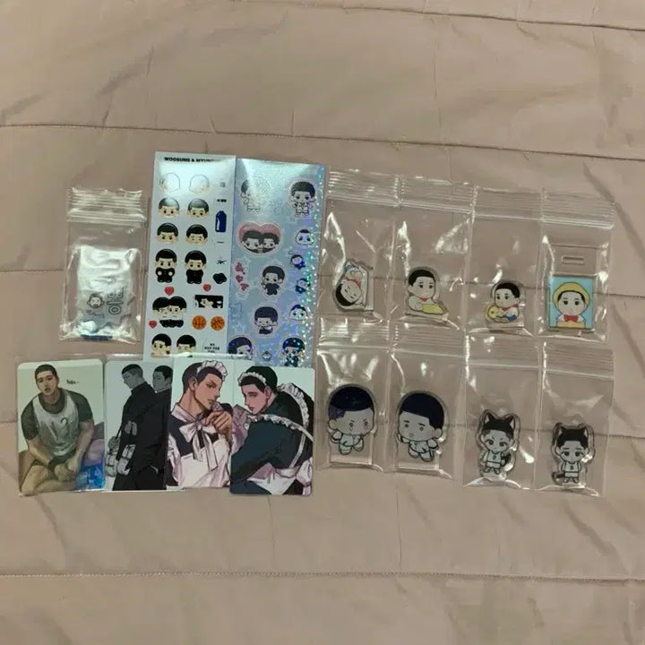 [BUNJANG] Slam Dunk Woosung Myungheon Acrylic Korotto Keyring Sticker Photocard / 슬램덩크 우성명헌 비공굿 아크릴 코롯토 키링 스티커 포카