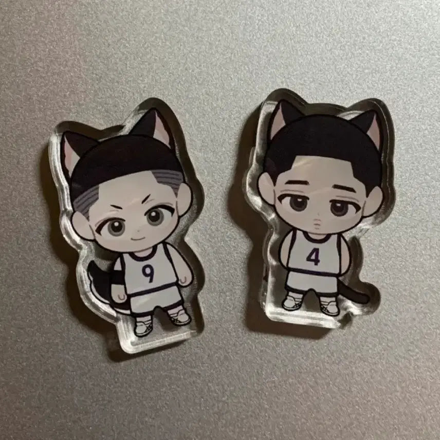 [BUNJANG] Slam Dunk Woosung Myungheon Acrylic Korotto Keyring Sticker Photocard / 슬램덩크 우성명헌 비공굿 아크릴 코롯토 키링 스티커 포카