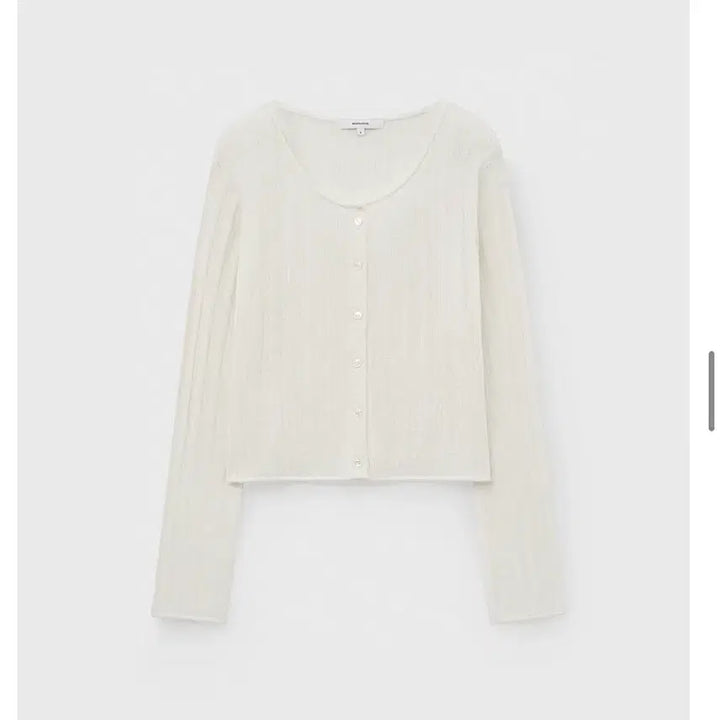 [BUNJANG] Mongdol Alpaca Ivory Cardigan / 몽돌 알파카 아이보리 가디건