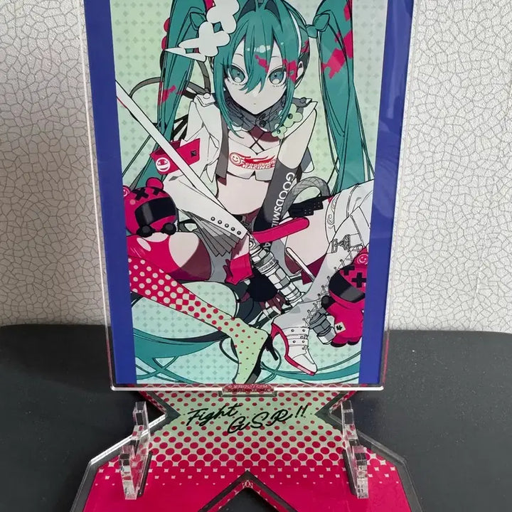 [BUNJANG] Hatsune Miku Racing Miku 2025 Acrylic Stand E / 하츠네미쿠 레이싱미쿠 2025 아크릴스탠드 E