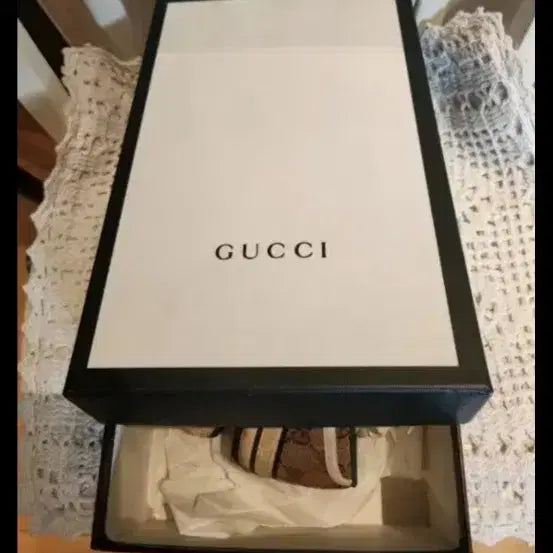 [BUNJANG] Gucci Tennis 1977 GG Canvas Beige Sneakers / 100%정품,최상급)구찌 테니스 1977 GG 캔버스 베이지 스니커즈