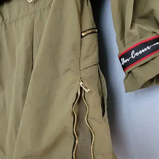 [BUNJANG] Egoist Khaki Hooded Parka Jacket / 에고이스트 카키색 야상