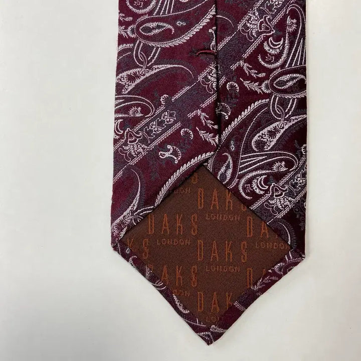 [BUNJANG] DAKS Paisley Silk Necktie / 닥스 (DAKS) 명품 정품 페이즐리 넥타이