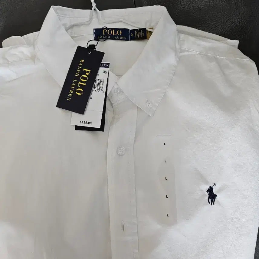 [BUNJANG] Polo Ralph Lauren Classic Fit White Shirt - Size L / 폴로 랄프로렌 화이트 셔츠 L사이즈 새상품 클래식핏(마지막 가격인하)
